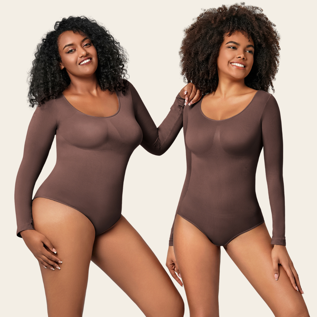 Shaping Long sleeve bodysuit 1+1 Gratis